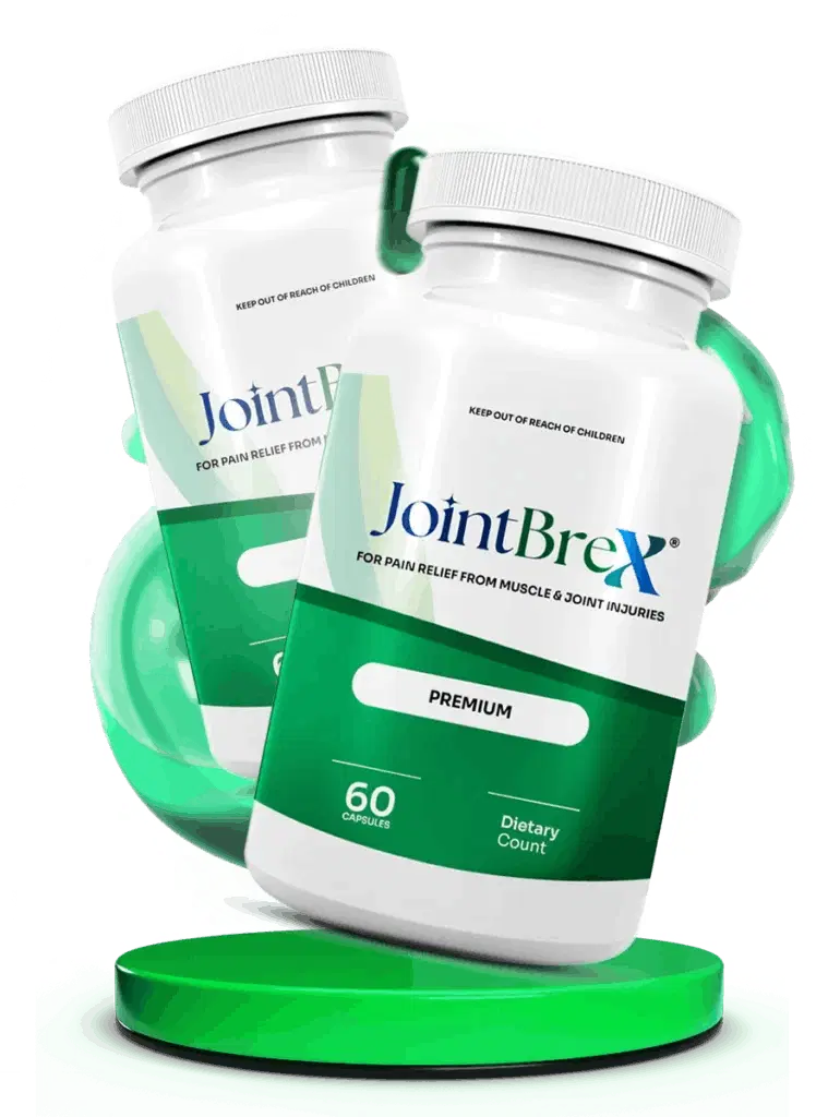 Bottle of JointBreX joint mobility and cartilage support capsules